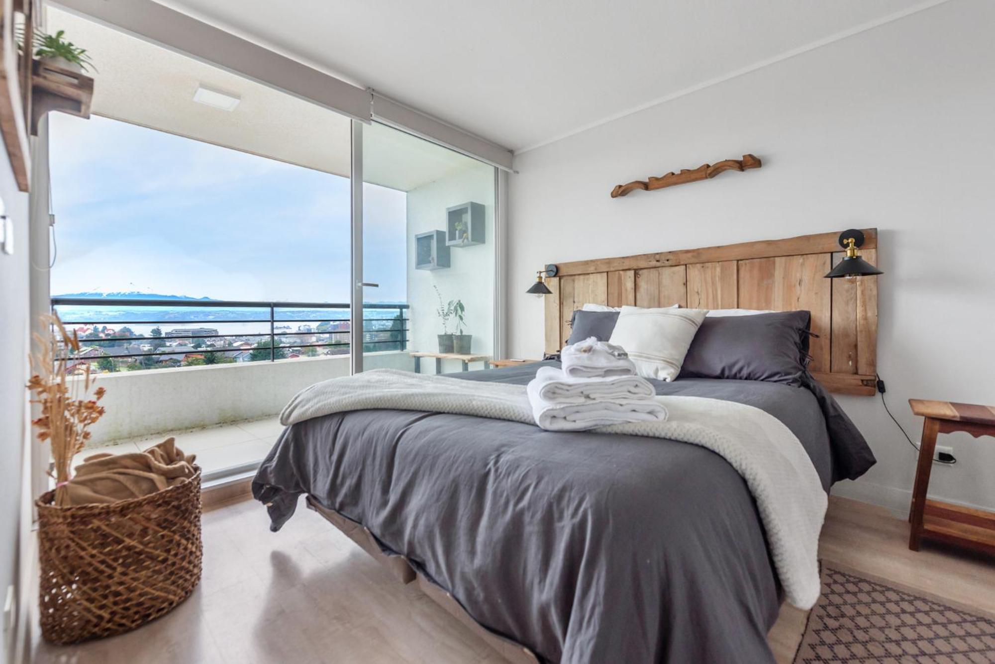 Exquisito Depa Con La Mejor Vista Al Lago Y Tinaja Puerto Varas Exterior foto